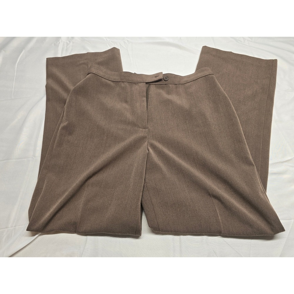 Kim Rogers Signature Women's Brown Dress Pants Career Office Size 10